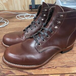 Wolverine 1000 Mile Plain Toe Boot - Horween Leather - 9M (Fits like 10M)